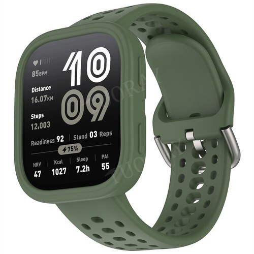 Sport Silikon Uhrenarmband Band + Hülle Cover für Huami Amazfit BIP 6 Ersatz - Bild 18 von 133