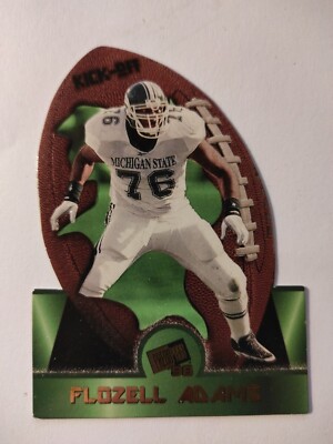 Trading Card NFL Football Flozell Adams Dallas Cowboys Press Pass 1998
