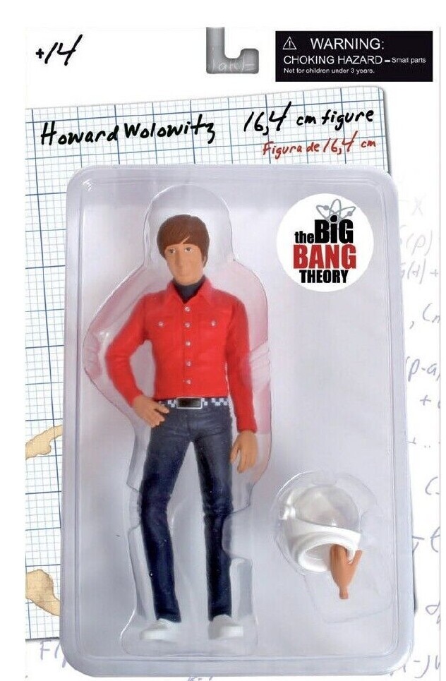 Big Bang Theory Simon Helberg Howard Wolowitz 6"" (16Cm) Action Figure SD Toys
