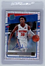2020-21 Panini Donruss SABEN LEE Auto Rated Rookie Signatures Choice Card RC 221