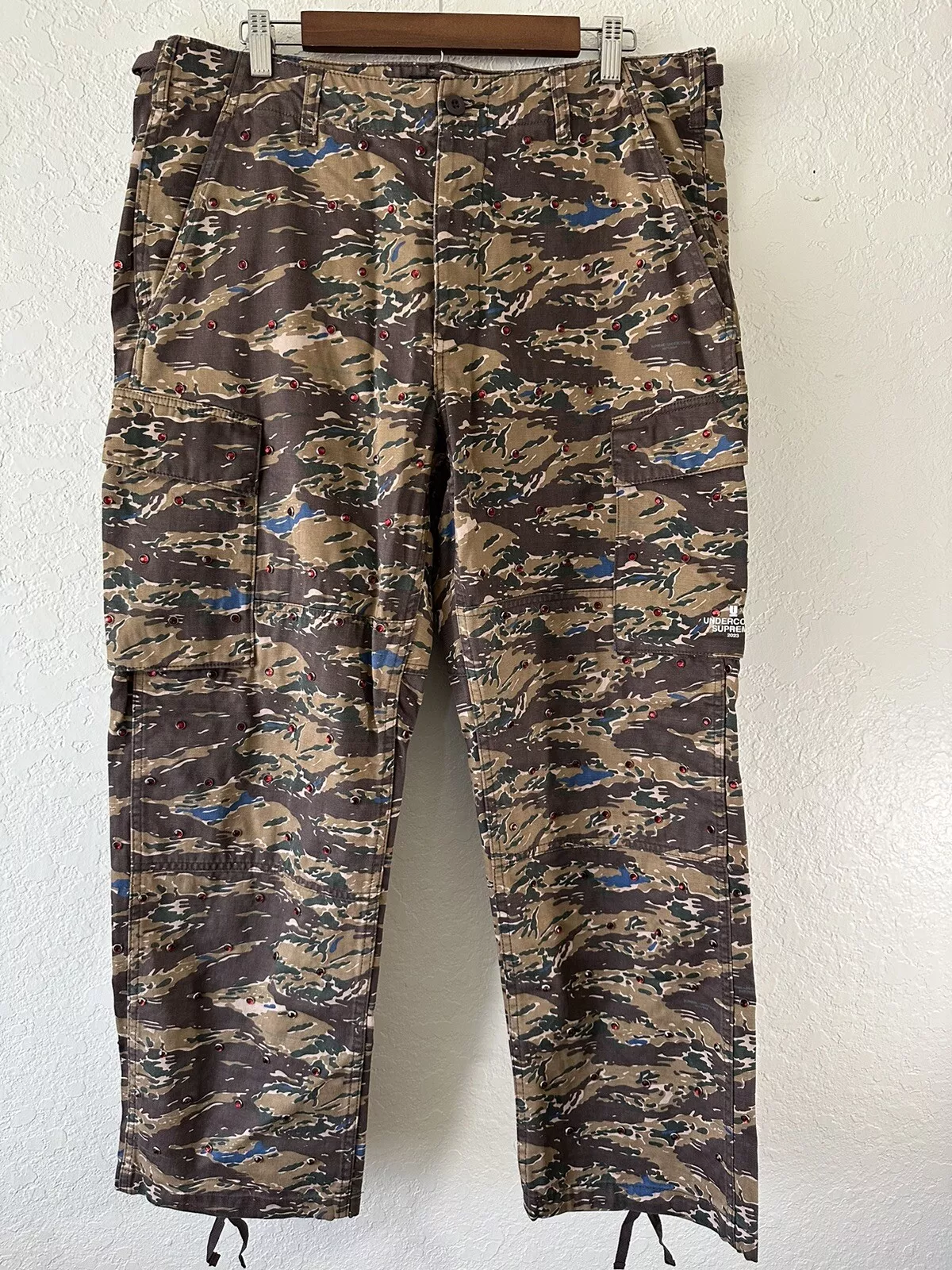 Pantalon cargo clouté Supreme UNDERCOVER marron taille 34 neuf prêt à expédier