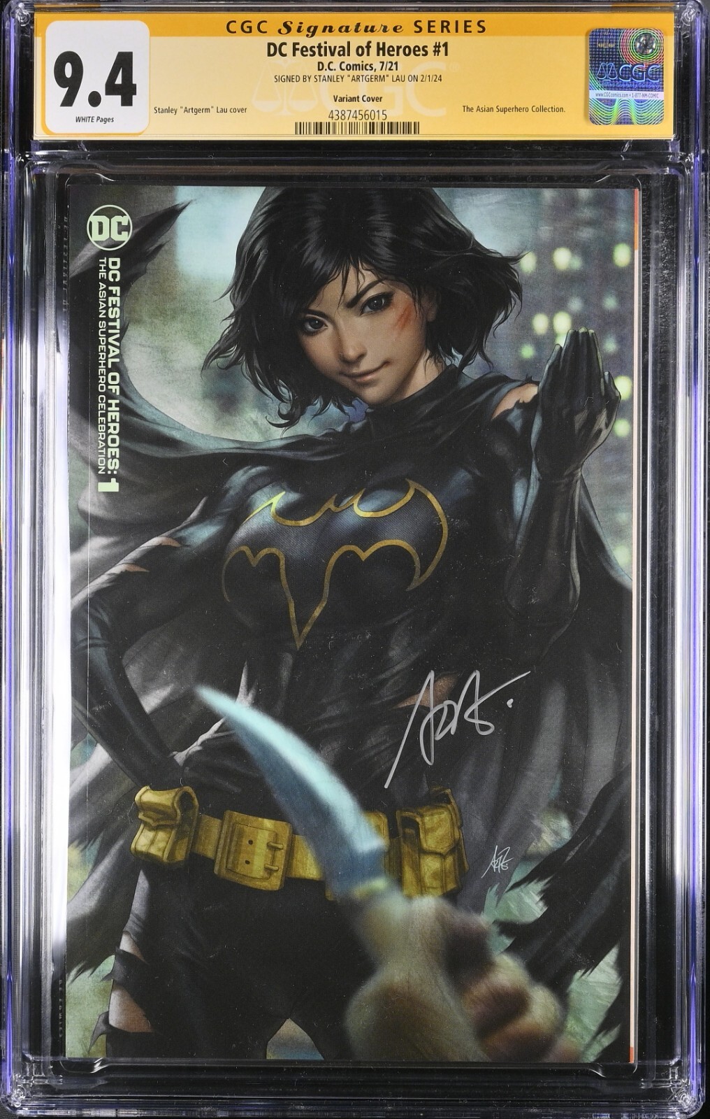 Batgirl #1 (Cvr C Stanley Artgerm Lau Card Stock Variant) Value