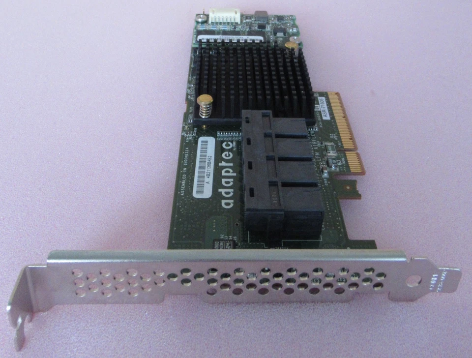 Adaptec ASR-71605 1GB Cache 16-Port 6Gbps Raid Controller + Battery - Image 2 of 4