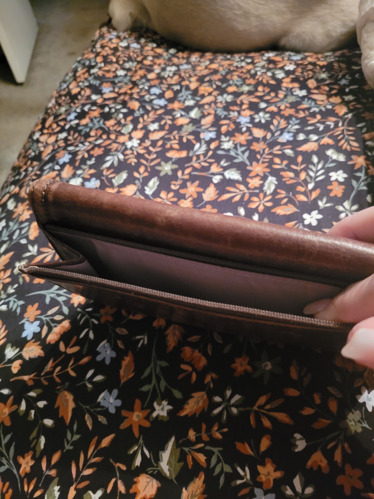 Rare Gorgeous Soft Leather Older Large Coach Wallet image 3
