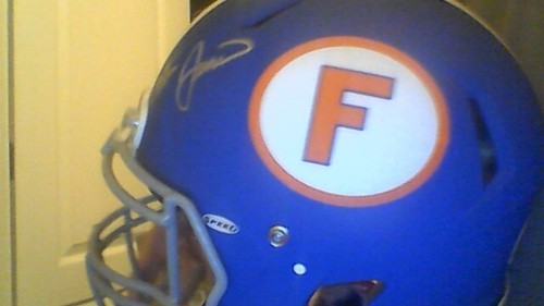 Steve Spurrier Signed Florida Gators FULL SIZE Football Helmet GREAT ITEM! - Picture 3 of 5