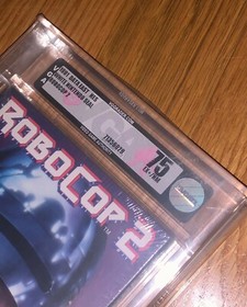 Brand New NES RoboCop 2 Factory Sealed H-Seam VGA Graded 75 Nintendo Game 1991