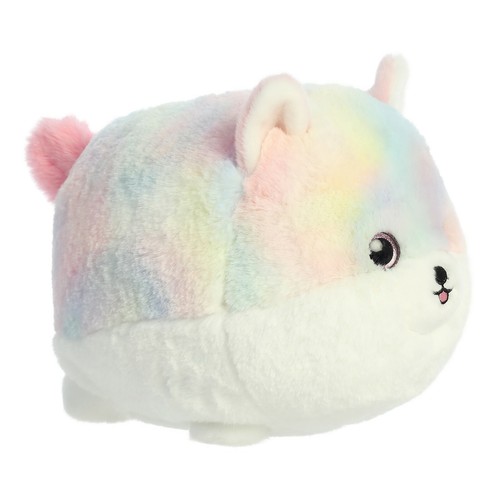 Aurora - Mascotas de peluche - 10" Rainbow Pom juguetón peluche - Imagen 3 de 5