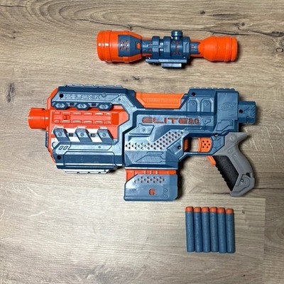 NERF Elite 2.0 LITE-20 Dart-Blaster mit Zielfernrohr-Aufsatz & Darts