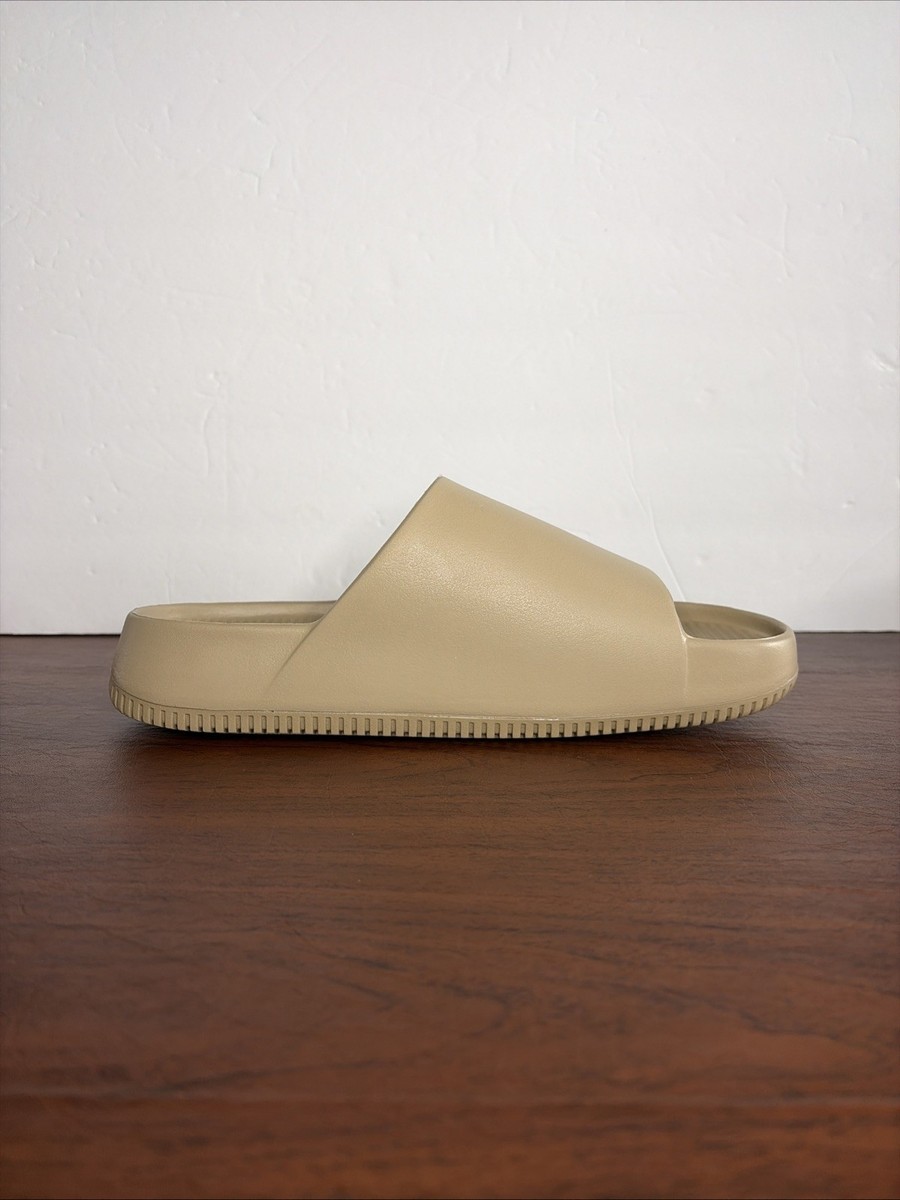 Nike Calm Slide Khaki Brown Comfortable Outdoor Sandals  display picture 2