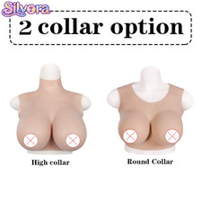 Silicone Breast Forms C-G Cup Breast Plates Fake Boobs Crossdresser Drag Queen