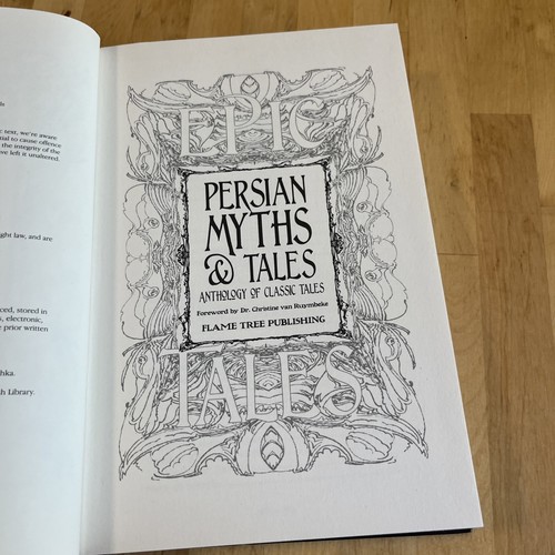 Persian Myths & Tales: Epic Tales (Gothic Fantasy) Anthology Of Classic Tales HB - Picture 4 of 5