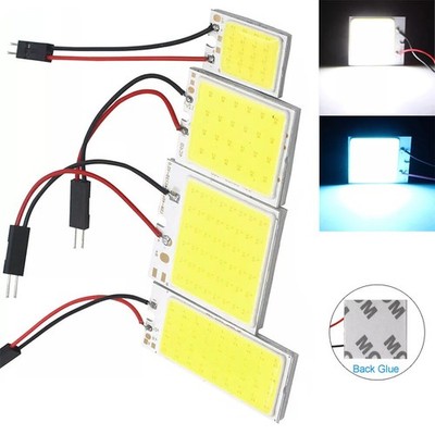 Panel Licht COB 12V mit Widerstand 16 LEDs 24 LEDs 36 LEDs 48 LEDs Weißes Dach