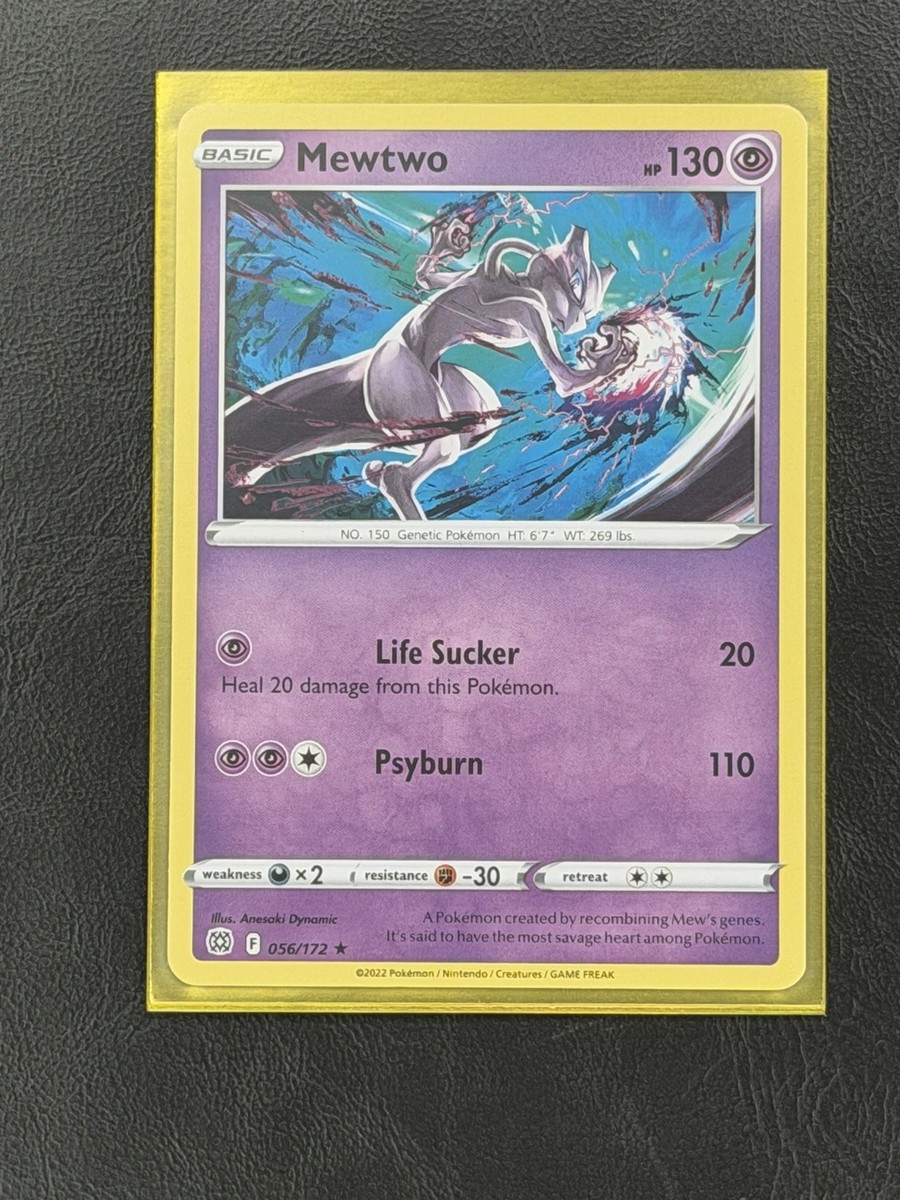 MEWTWO 56/172 Brilliant Stars Pokemon Card TCG NM