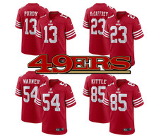 Men's 49ers Player Game Jersey All Stitched   2025 Jersey