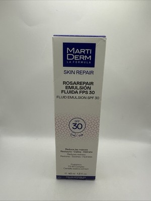 Martiderm Skin Repair - Rosa repair Emulsion - SPF 30 - NEW - Free Shpg Ex 10/27