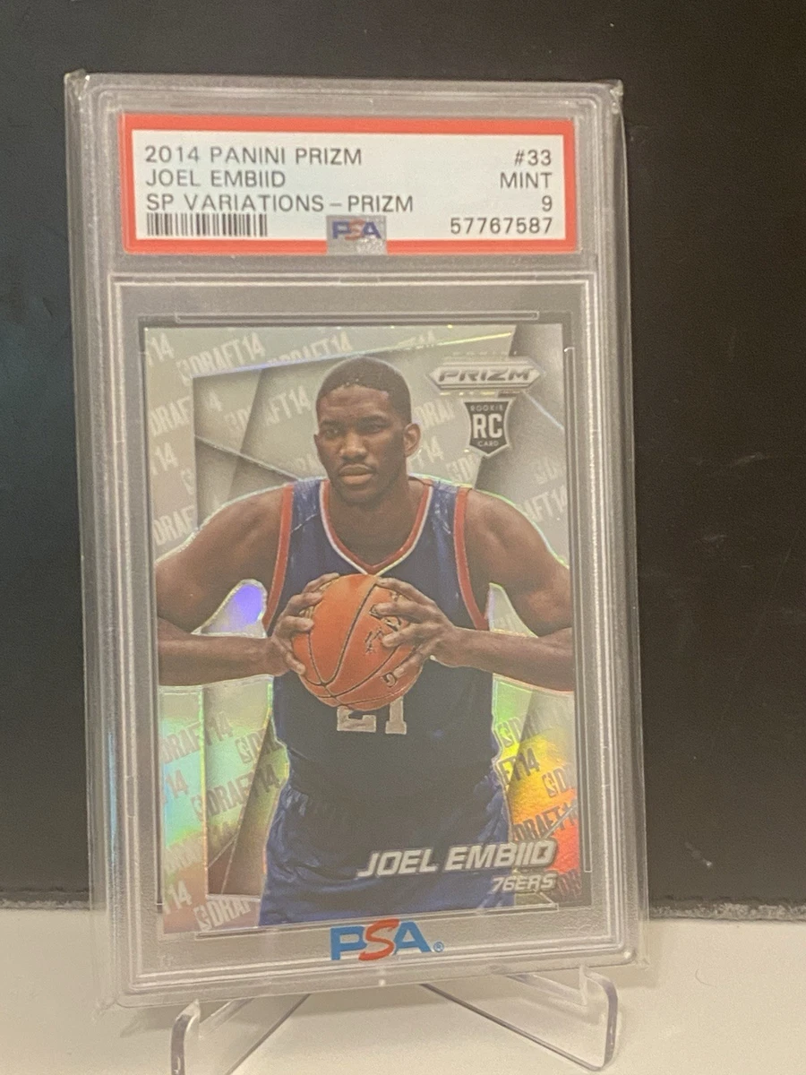 Panini NBA Prizm ジョエル エンビード RC 74/249シリ Panini Joel Embiid Basketball Rookie Sports Trading Cards