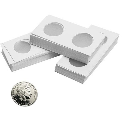 Coin Flips Holders 31.5mm Transparent PVC Free Cardboard 90 Pcs For US Half Doll