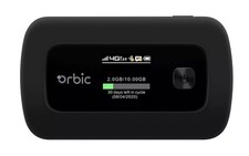 Orbic Speed RC400L - Black Verizon 4G LTE Mobile Broadband WiFi Hotspot Modem