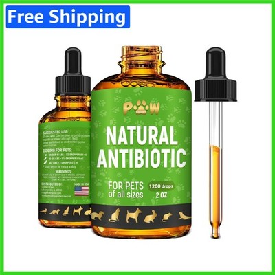 Comprehensive Organic Supplement for Pets - 2oz for Skin, Coat & Digestion