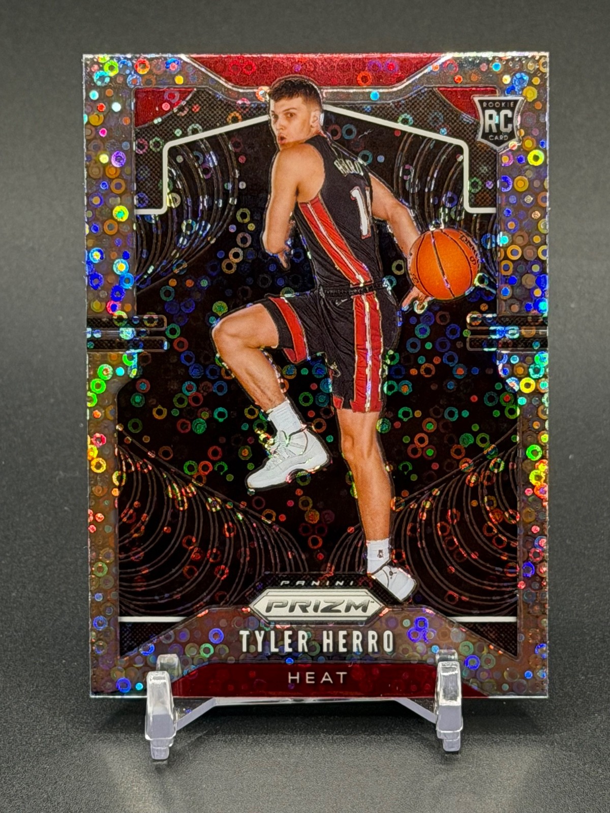 2019-20 Panini Prizm TYLER HERRO #259 Fast Break Holo Rookie RC Miami Heat