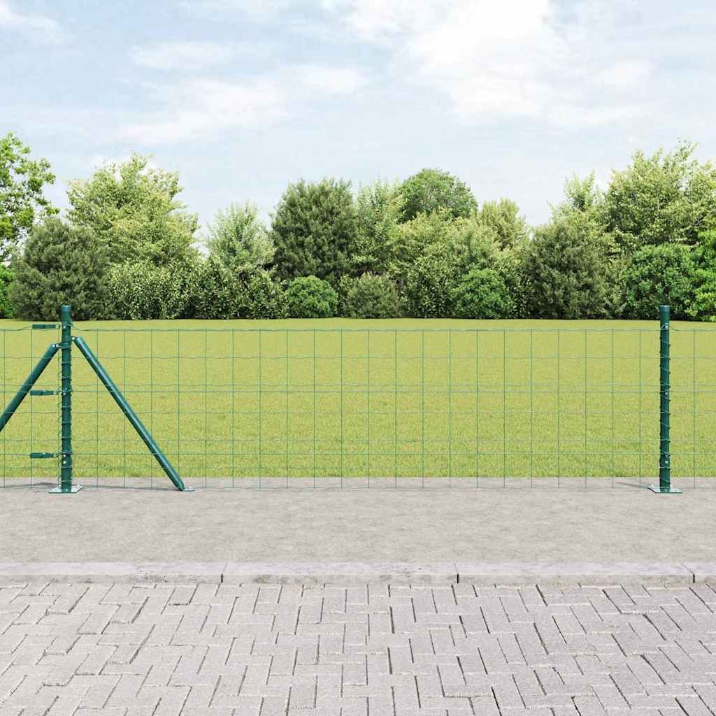 Prezzo Stock! Recinzione Verde 0,4x25 m Acciaio PVC - Promo Online
