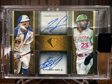 2024 Diamond Icons 1/1 Fernando Tatis, Jr and Ronald Acuna, Jr  Iconic Dual Auto