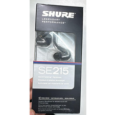 Shure SE215 Sound Isolating Earphones Single Dynamic MicroDriver VG