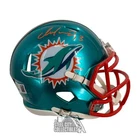 Dan Marino Autographed Miami Dolphins Flash Mini Football Helmet - BAS (Orange)