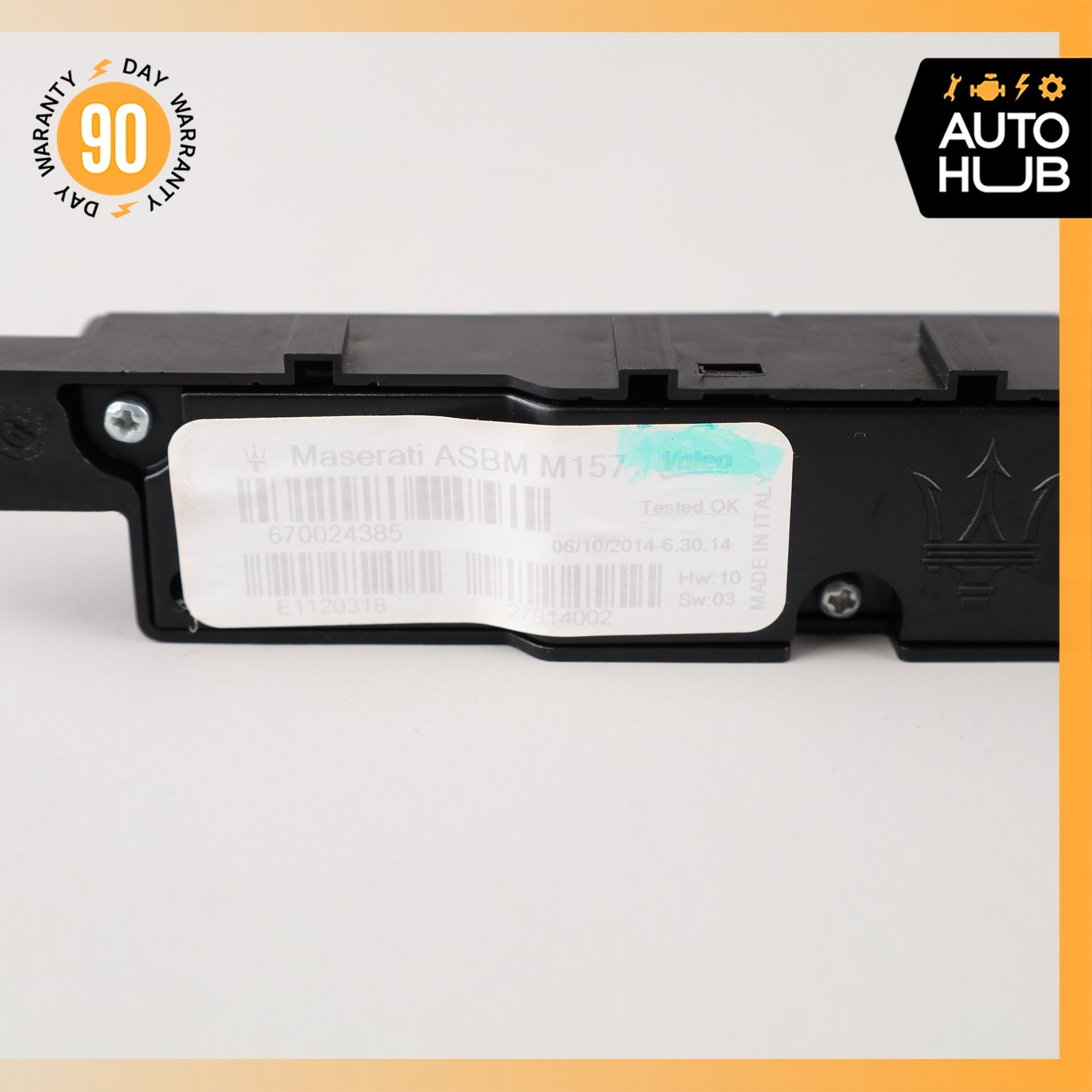 14-16 Maserati Ghibli M157 Console Traction Sport Mode Switch 670024385 OEM