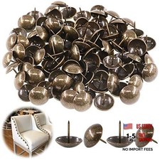 Keadic 100Pcs Upholstery Tacks 1 Inch(25mm) Furniture Nails Assortment Kit 