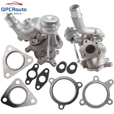 RH&LH Turbo Turbocharger Set For 10-19 Ford Explorer Taurus Lincoln MKS MKT 3.5L