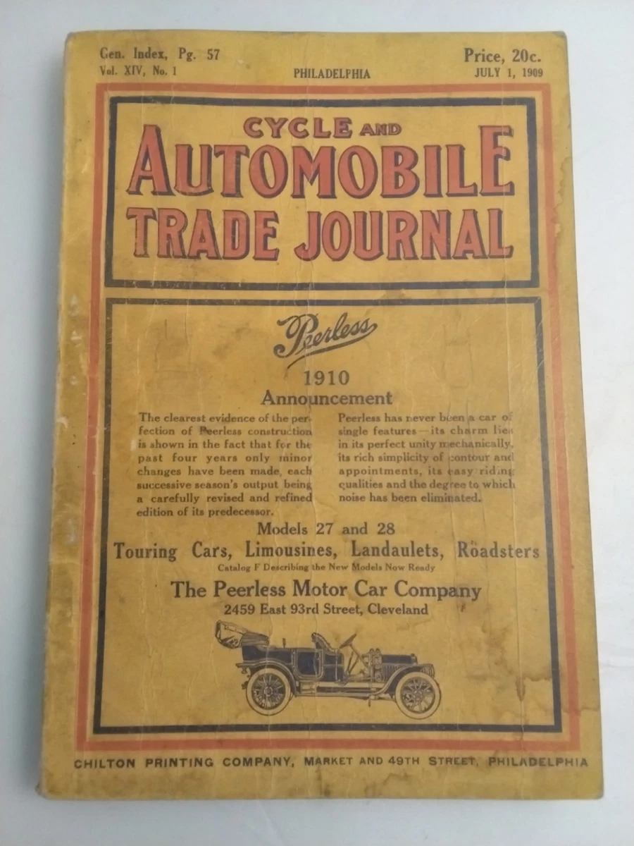 1909 Year Collectible Vehicle Books & Manuals for sale | eBay