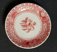 Vintage 30s Copeland Spode's CAMILLA  Porcelain Christmas Card Individual Butter