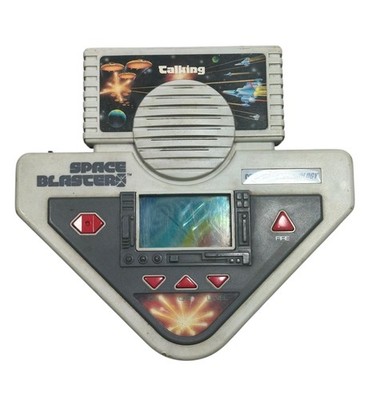 Vintage Space Blasters VTech Video Technology Talking Electronic Hand Held Game