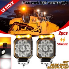 4inch Led Directional Warning Light Beacon For Recovery Lightbar Strobe 1224v