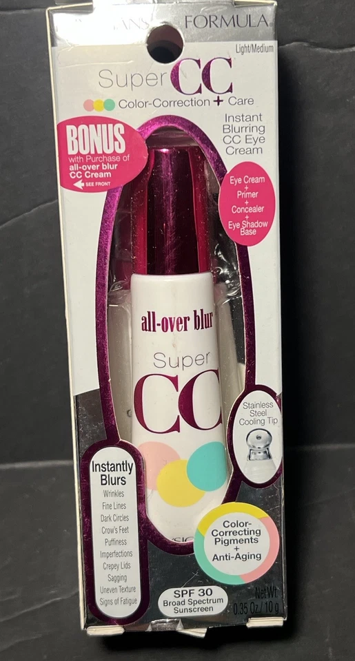 Phys. Form. Bonus SUPER CC ALL OVER BLUR CC CREAM Foundation/Eye Cream Lt/Md - Image 3 of 4