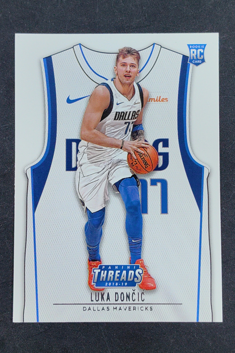 2018-19 Panini Threads Luka Doncic RC Rookie #101 Mavericks
