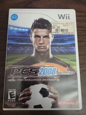 Pro Evolution Soccer PES 2008 (Nintendo Wii, 2008)  WITH MANUAL- Tested