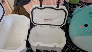 SEADOO LINQ White Insulated Cooler Plastic Hard-Sided Ice Chest