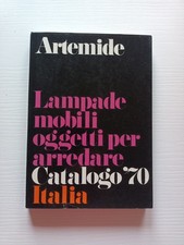 Lampade design Vico Magistretti Gae Aulenti catalogo ARTEMIDE 1970