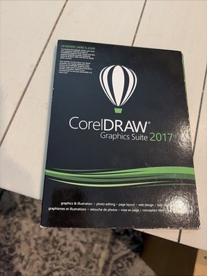 New Corel Draw Graphics Suite 2017 Software