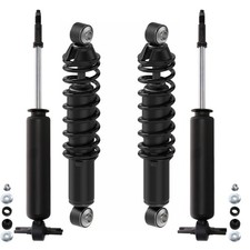 Front Shocks Rear Load Adjusting 4pcs Set For 02-08 Dodge Ram 1500 Truck Rwd