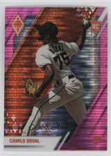 2022 Panini Chronicles Phoenix Pink Pulsar Camilo Doval #18 1eh5