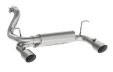 MBRP AxleBack Exhaust System 2.5'' Pipe SS Tip Fits 18-25 Jeep Wrangler 3.6L V6