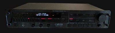 CARVER CT-7 Preamp/Tuner with Universal remote- works well but read description!