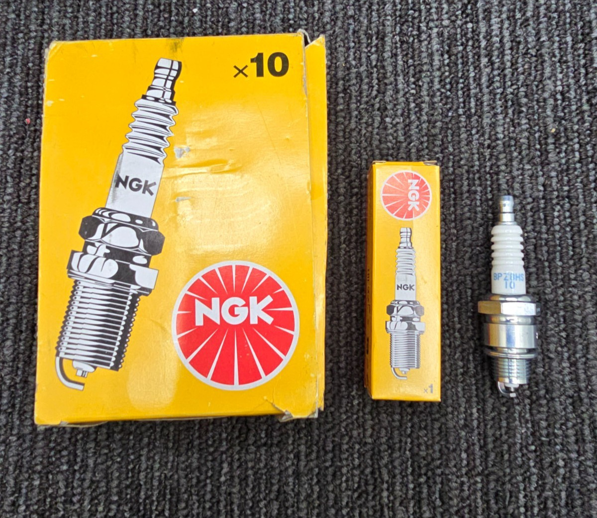 QTY 10 NGK 3133 BPZ8HS-10: Standard Spark Plugs for QL82YC QL78YC6 QL78YC