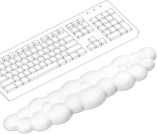 Cloud Wrist Rest Keyboard   Memory Foam W/ PU Leather Wrist Support Computer