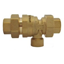 Apollo Valves 4Alf4a33am Backflow Valve, Forged Brass, 1/2" Size