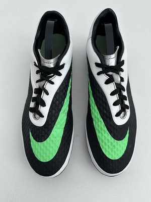 Nike Hypervenom Phelon FG Black Green Soccer Football Cleats Boots