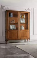 Vitrine Braun Esszimmer Luxus MöBel Holz Klassischе Design MöBel